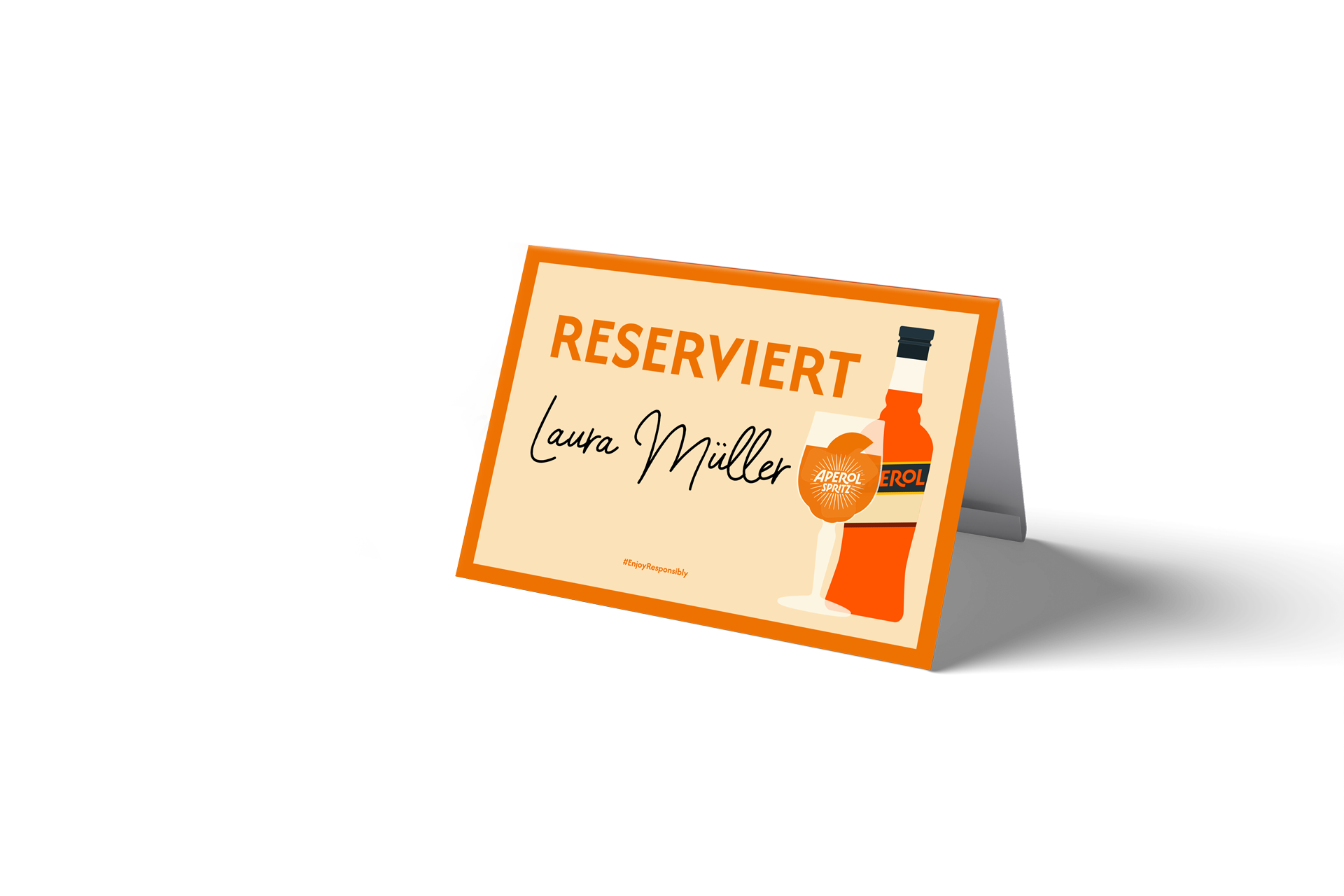 Reserviert-Schild Preview