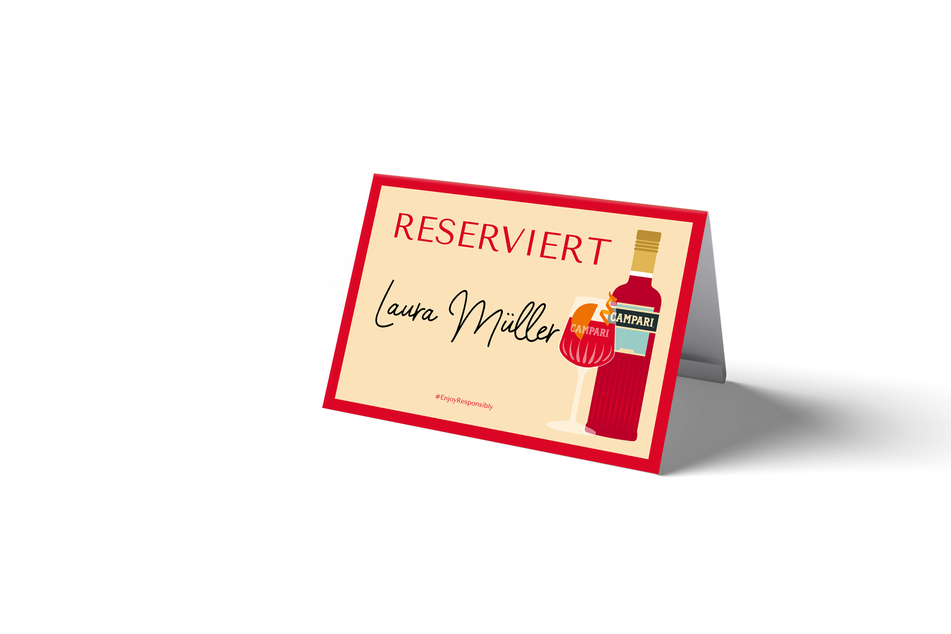 Reserviert-Schild Preview